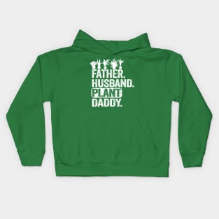 Funny Landscaper Gardener Dad Father Husband Plant Daddy Kids Hoodie